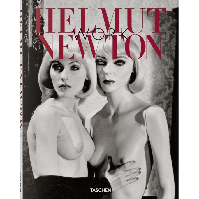 Find a copy of the photobook Work by Helmut Newton for sale.