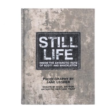 Find a copy of Photobook-Still Life, inside the Antarctic Huts of Scott and Shackleton