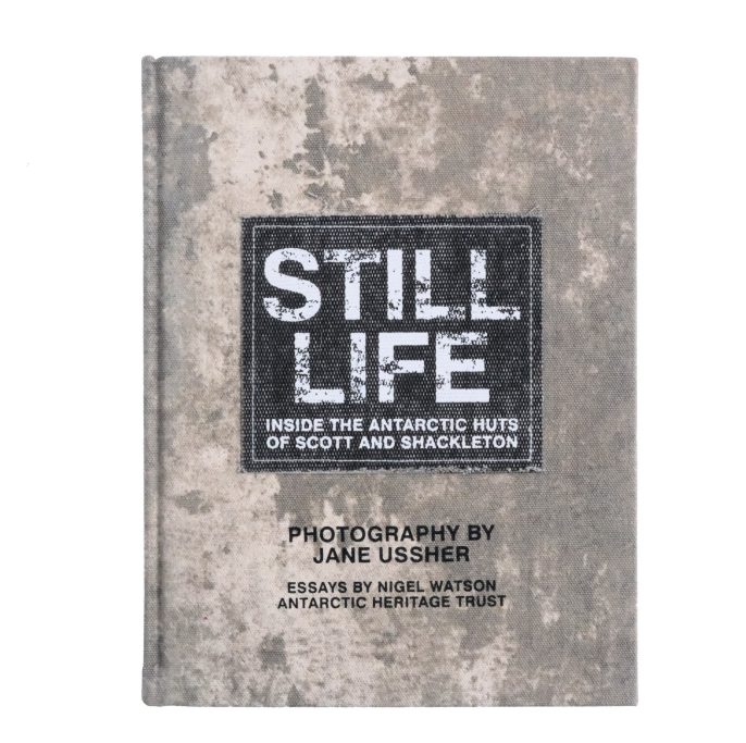Find a copy of Photobook-Still Life, inside the Antarctic Huts of Scott and Shackleton