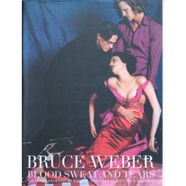 Find photobook by Bruse Weber, Blood, Sweat and tears for sale 
