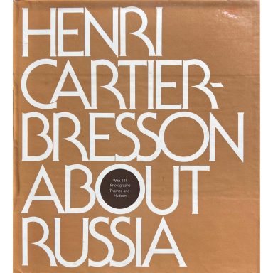 Search for a copy of Photobook – Henri Cartier – Bresson – About Russia for sale